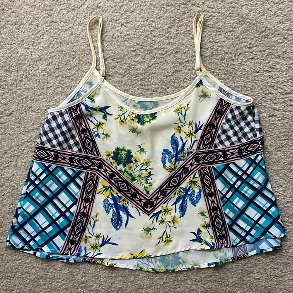 Patterned Tank Top - Picture 2 of 2